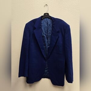 Versace Royal Blue Blazer